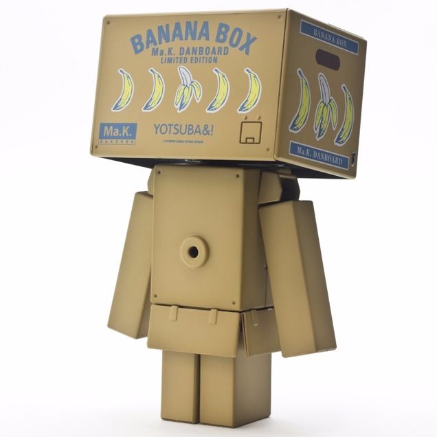 Ma.k Yotsuba&amp;! Danboard 003 Banana Box Color Actionfigur Sentinel Japan