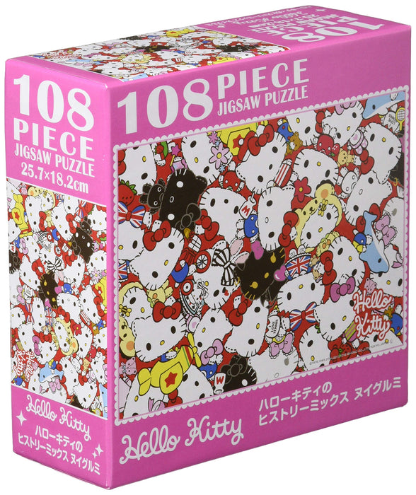 BEVERLY Puzzle 108-834 Hello Kitty History Mix Jigsaw 108 pièces