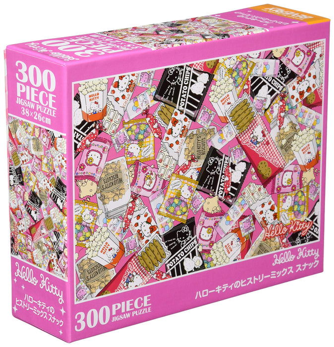 BEVERLY Jigsaw Puzzle 33-172 Sanrio Hello Kitty History Mix Snack 300 Pieces