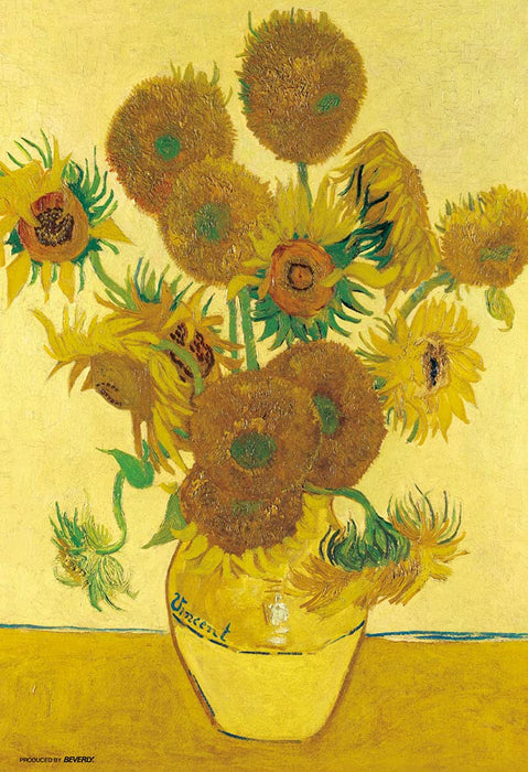 Beverly M81-625 Jigsaw Puzzle Sunflowers By Vincent Van Gogh (1000 S-Pieces) Art Puzzle