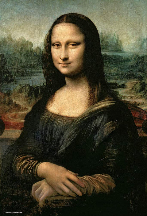 Beverly M81-618 Jigsaw Puzzle Mona Lisa By Leonardo Da Vinci (1000 S-Pieces) Art Puzzle