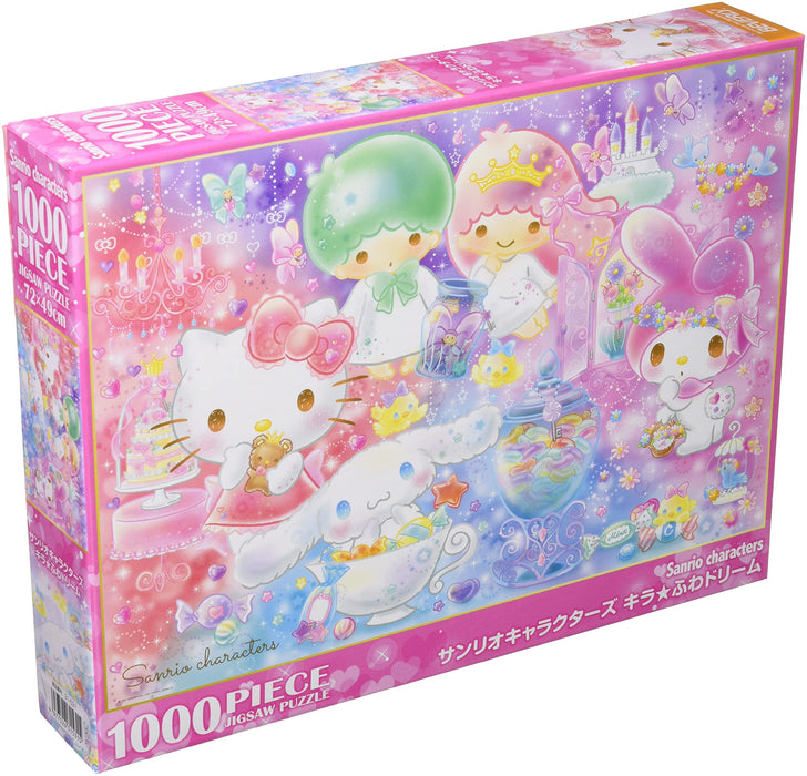 BEVERLY 31-531 Puzzle Sanrio Characters Sparkly Fluffy Dream 1000 Teile