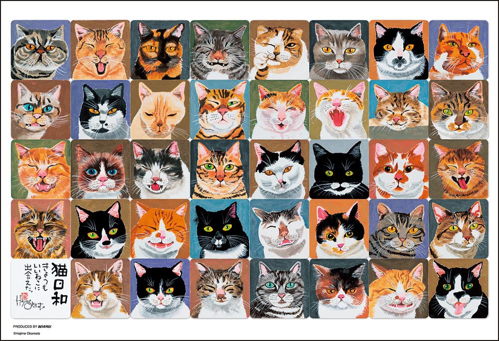 [Made In Japan] Beverly 300 Piece Jigsaw Puzzle Cat Weather (26 X 38 Cm) 93-173