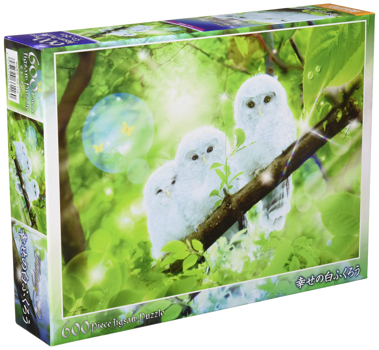 BEVERLY Jigsaw Puzzle 66-116 Wilfar White Owl Of Happiness 600 Pieces