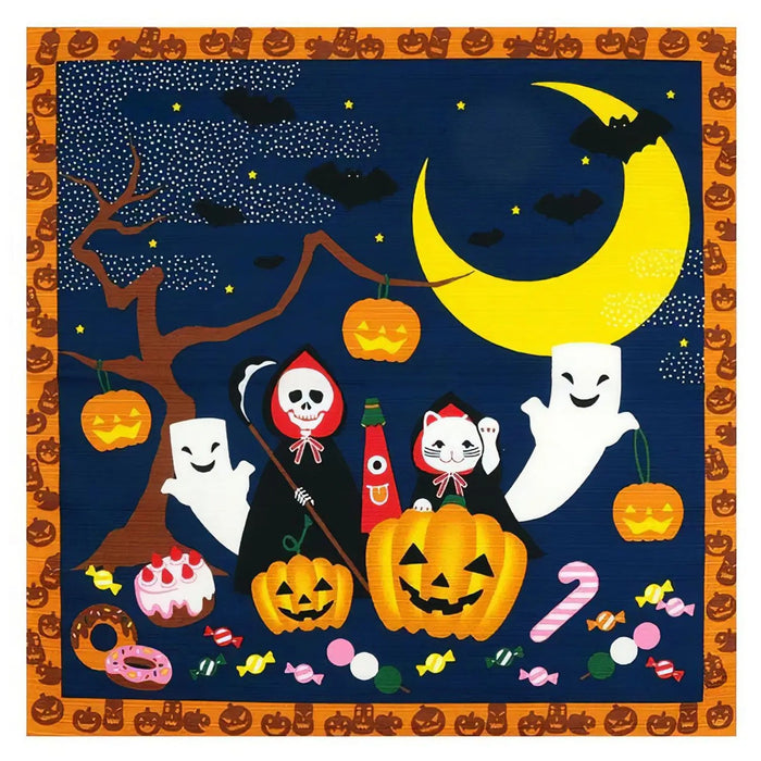 Maeda Senko Cotton Furoshiki Bento Lunch Cloth Halloween Japan