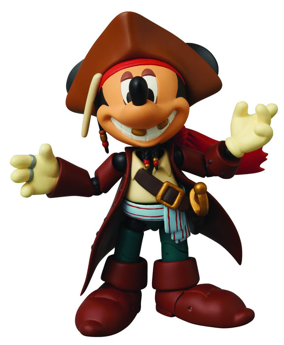 MEDICOM Maf-49 Miracle Action Figure Disney Mickey Mouse Jack Sparrow Version