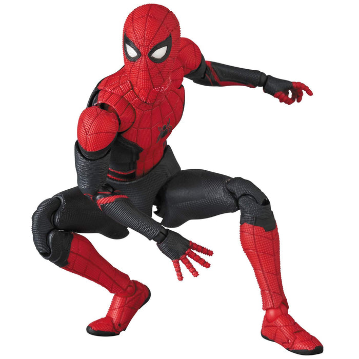 MEDICOM Mafex 113 Spider-Man Upgraded Suit Figure Spider-Man Far From Home