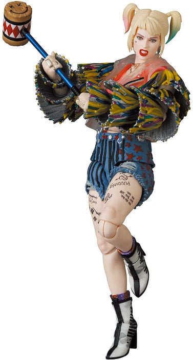 Mafex No.159 Harley Quinn Harley Quinn Caution Tape Jacket Ver. Height Approx 150Mm Painted Action Figure