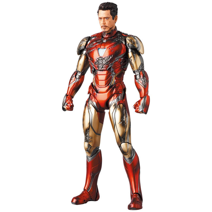 Mafex No.195 Iron Man Mark85 Iron Man Mark 85 (Battle Damage Ver.) Height Approx 160Mm Non-Scale Painted Action Figure