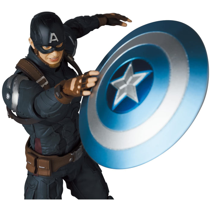 Medicom Toy Mafex No.202 Captain America Stealth Suit Action Figure Japan 160Mm