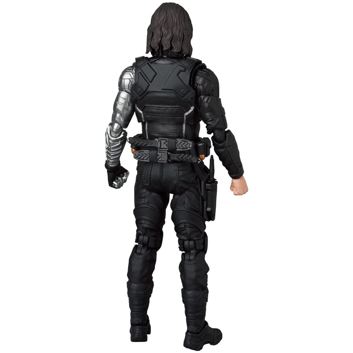 Medicom Toy Mafex No203 Captain America Winter Soldier Action Figure Japan 155Mm Nonscale