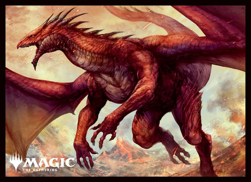 Card Sleeves Dominaria United Shivan Dragon Mtgs 245 Magic The Gathering