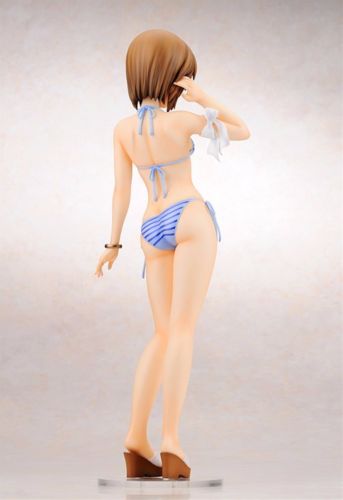 Magical Girl Lyrical Nanoha Strikers Hayate Yagami Swimsuit Ver 1/4 Pvc Gift
