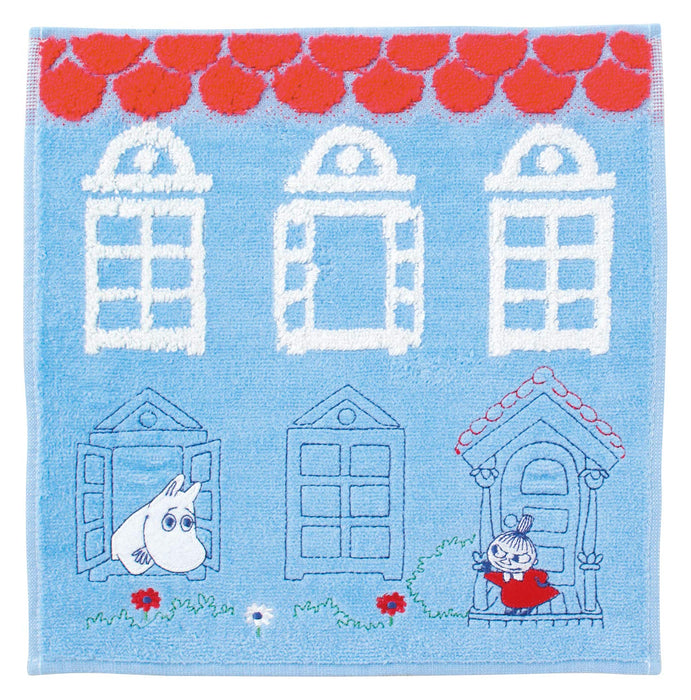 MARUSHIN Moomin Hand Towel 'Little My In Front Of The House '