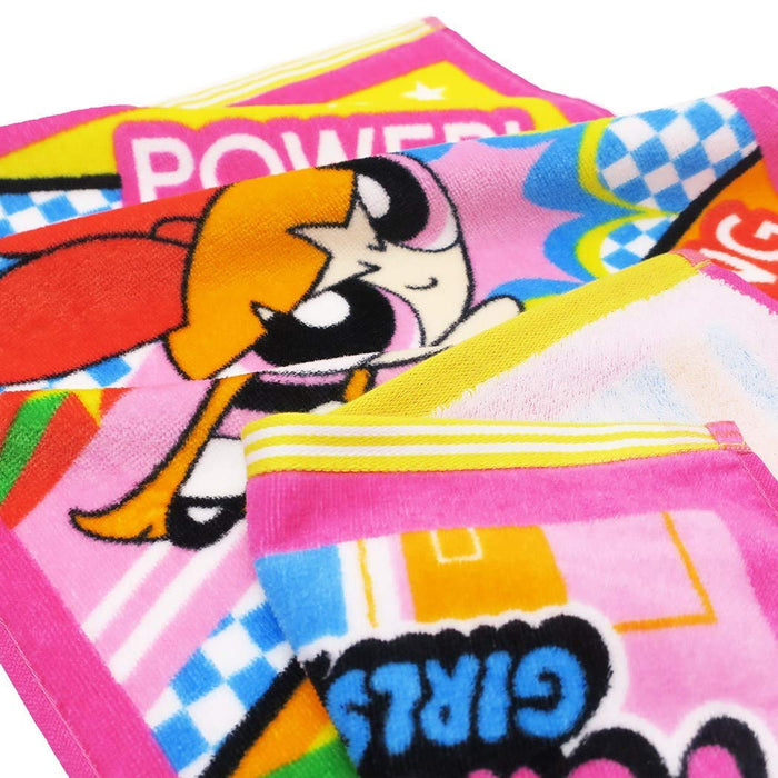 MARUSHIN The Powerpuff Girls Comic Power Face Towel