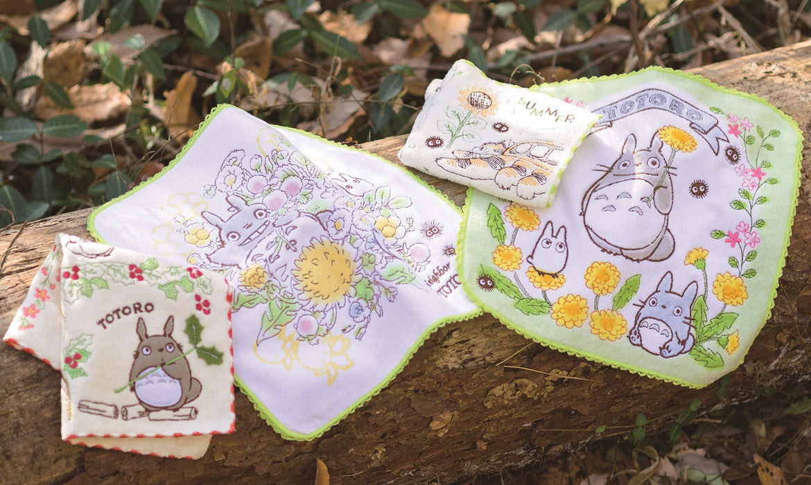 MARUSHIN Mini Towel My Neighbor Totoro Red Wild Strawberry