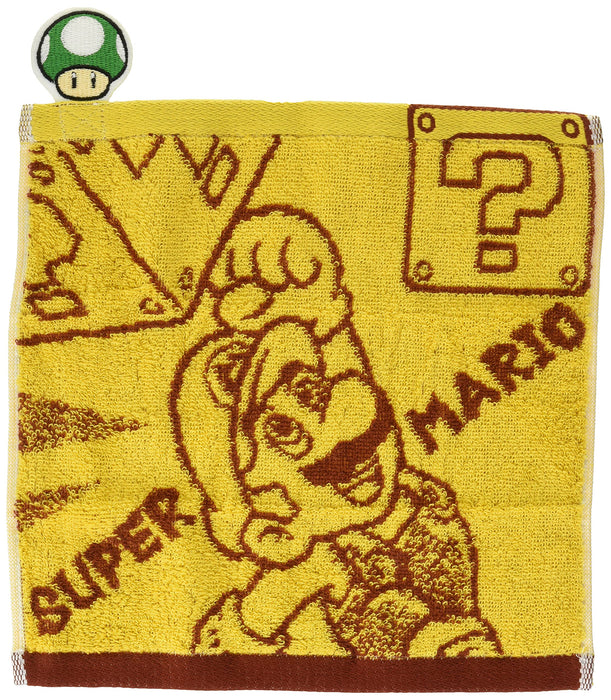 MARUSHIN Super Mario 1 Up Mushroom Mini-Handtuch