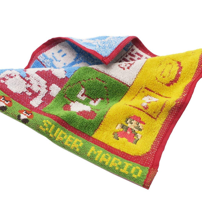 MARUSHIN Super Mario Mini Handtuch Oberirdische Bühne