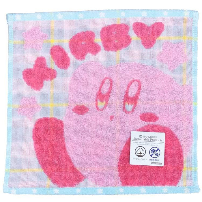 Marushin Kirby Towel 883855 Checkered Kirby