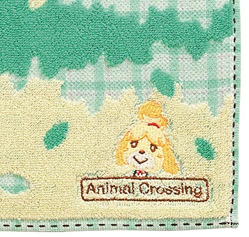 MARUSHIN Animal Crossing: New Horizons Mini-Handtuch Blattgrün
