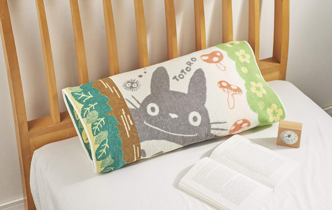 MARUSHIN Studio Ghibli My Neighbor Totoro 'Forest Bathing' Towel Pillowcase