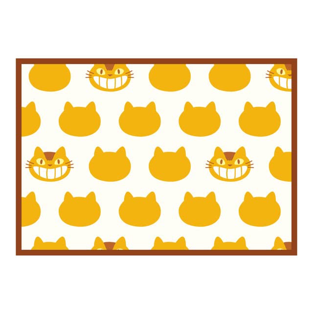 Marushin Throw Ghibli My Neighbor Totoro Cat Bus Silhouette 1125013200