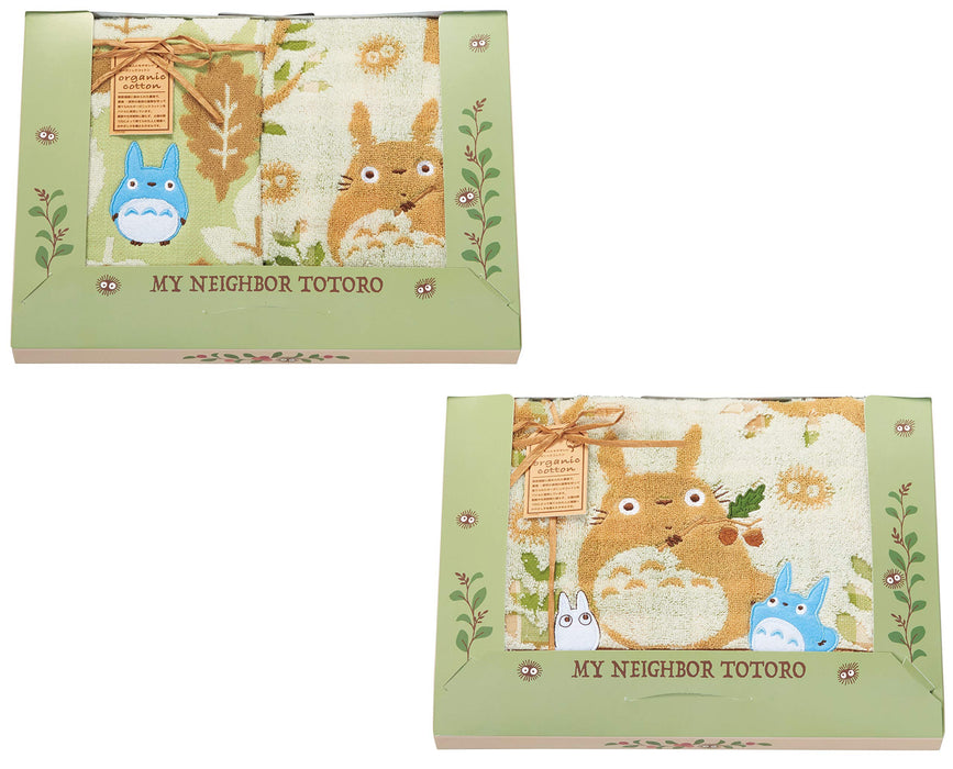 Towel Gift Set Acorn And Totoro Wt1P Ft1P And Bt1P My Neighbor Totoro
