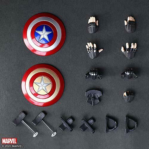 Marvel Universe Variant Bring Arts Designed By Tetsuya Nomura Captain America- Japan Figure Store - #1 Bring To You The Best Japanese Goods