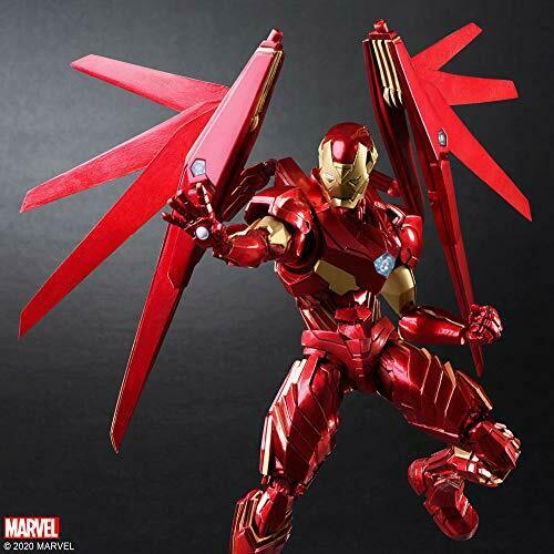 Marvel Universe Variant Bring Arts Designed By Tetsuya Nomura Iron Man Figure