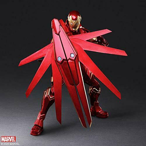 Marvel Universe Variant Bring Arts Conçu par Tetsuya Nomura Iron Man Figure