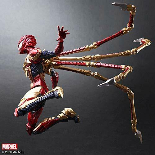 Marvel Universe Variant Bring Arts Designed By Tetsuya Nomura Spider-man Figure