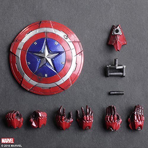 Marvel Universe Variant Play Arts Kai Captain America Figur