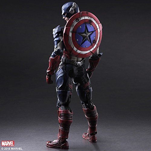Marvel Universe Variant Play Arts Kai Captain America Figure