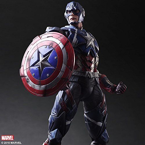 Marvel Universe Variant Play Arts Kai Captain America Figure