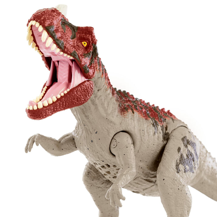 Jurassic World Camp Cretaceous Roar Attack Ceratosaurus Dinosaurier Actionfigur und Spielzeuggeschenk