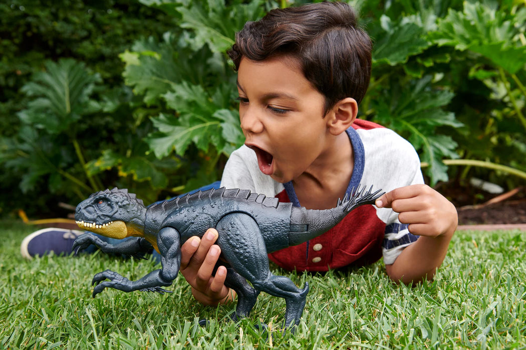 Mattel Jurassic World Hbt41 Super Action Scorpion Rex Japonais Dinosaure Modèles Figurines