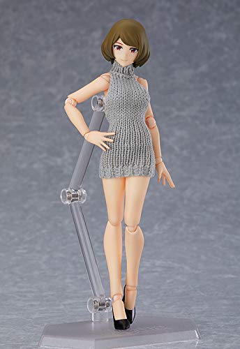 Max Factory Figma Styles Female Body Chiaki Backless Sweater Figure Japan