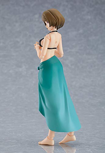 Max Factory Figma Figma Styles Maillot de Bain Corps Féminin [Chiaki] Non-Scale Abs Pvc Peint Figure Mobile