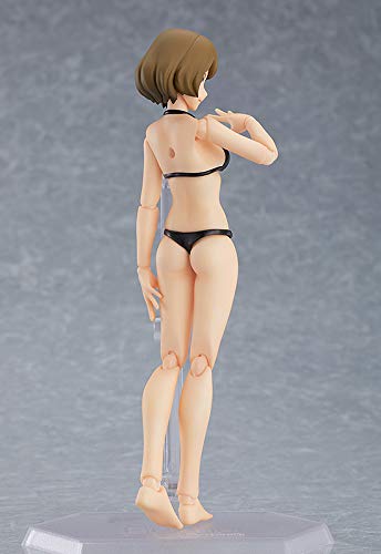 Max Factory Figma Figma Styles Maillot de Bain Corps Féminin [Chiaki] Non-Scale Abs Pvc Peint Figure Mobile