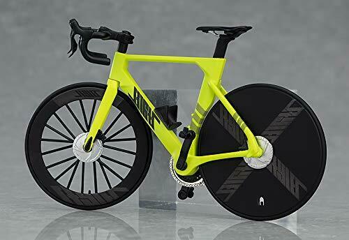 Max Factory Figma+plamax Road Bike Lime Green Plastic Model