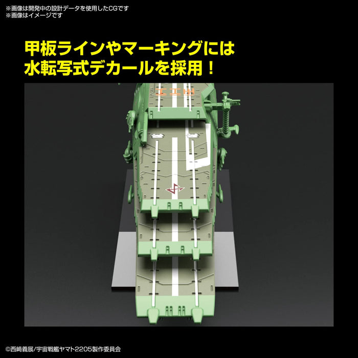 Bandai Spirits Mecha Collection Space Battleship Yamato 2205 Un nouveau voyage Classe Guyperon Japon