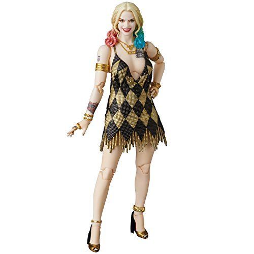 Medicom Toy Mafex No.042 Dc Universe Harley Quinn Dress Ver. Figure - Japan Figure