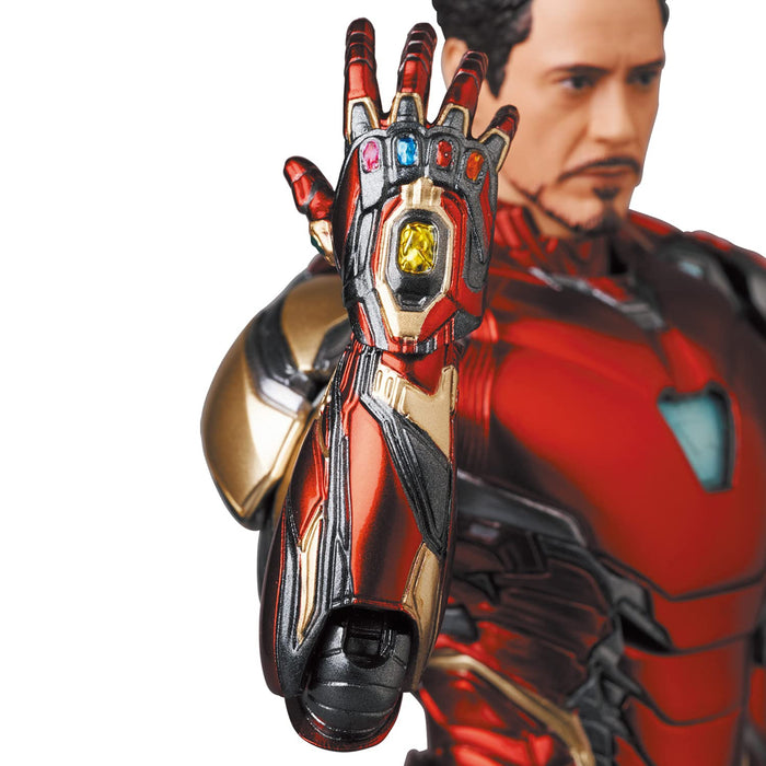 Medicom Toy Mafex No.136 Iron Man Mark85 Endgame Ver. Iron Man Mark 85 Endgame Version Höhe ca. 160 mm, bemalte Actionfigur