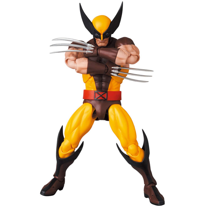 Medicom Toy Mafex 138 Wolverine Brown Comic Ver. Japanese Action Figures Painted Figure
