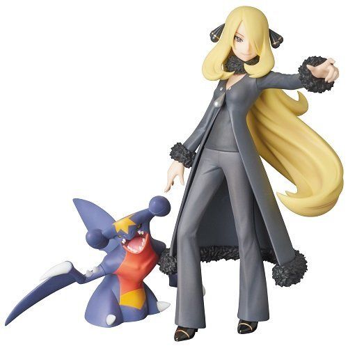 Pokemon Cynthia Shirona Figure Medicom Toy Collectible Figure