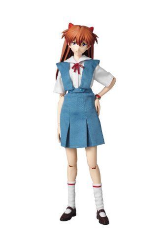 Medicom Toy Rah 502 Shikinami Asuka Langley School Uniform Ver. Figure