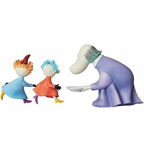 Medicom Toy Udf Moomin Série 6 Hemulen &amp; Thingumy &amp; Bob Figure