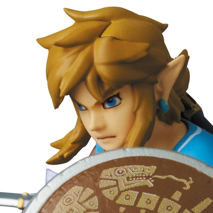 Medicom Toy Udf Ultra Detail Figure No.565 The Legend Of Zelda Link Breath Of The Wild Ver. Hauteur Environ 82Mm Peint Figure Complète