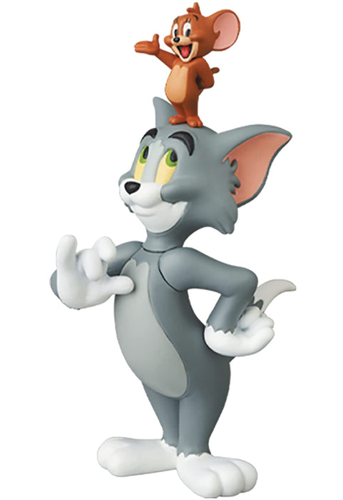 MEDICOM Udf Jerry auf Toms Kopf Figur Tom und Jerry