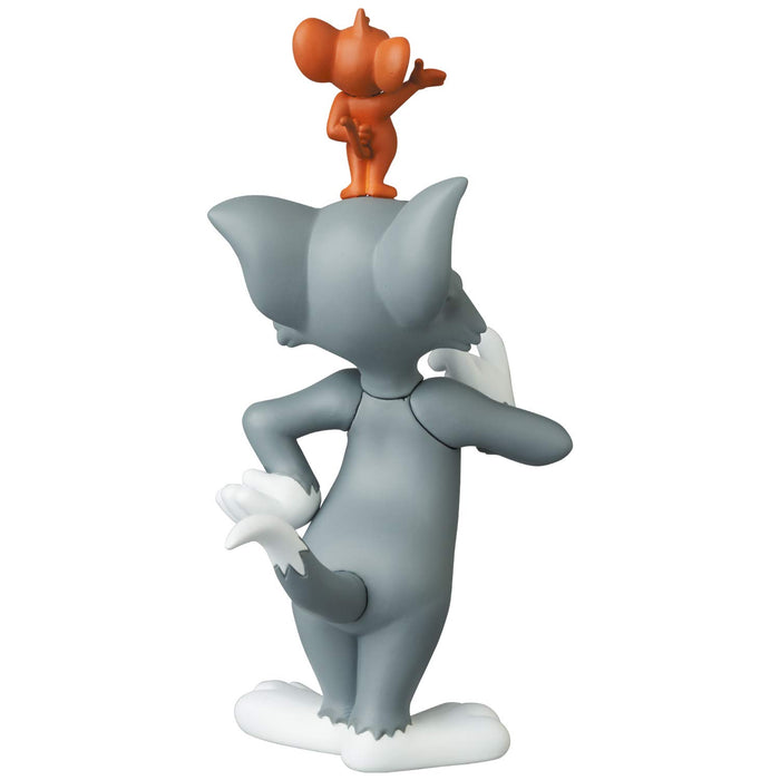MEDICOM Udf Jerry sur la tête de Tom Figurine Tom et Jerry